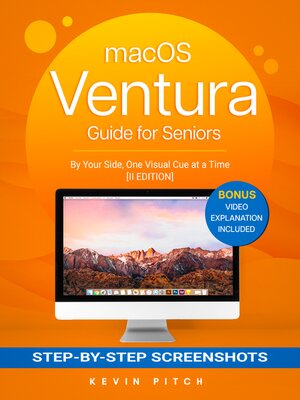 cover image of macOS VENTURA Guide for Seniors